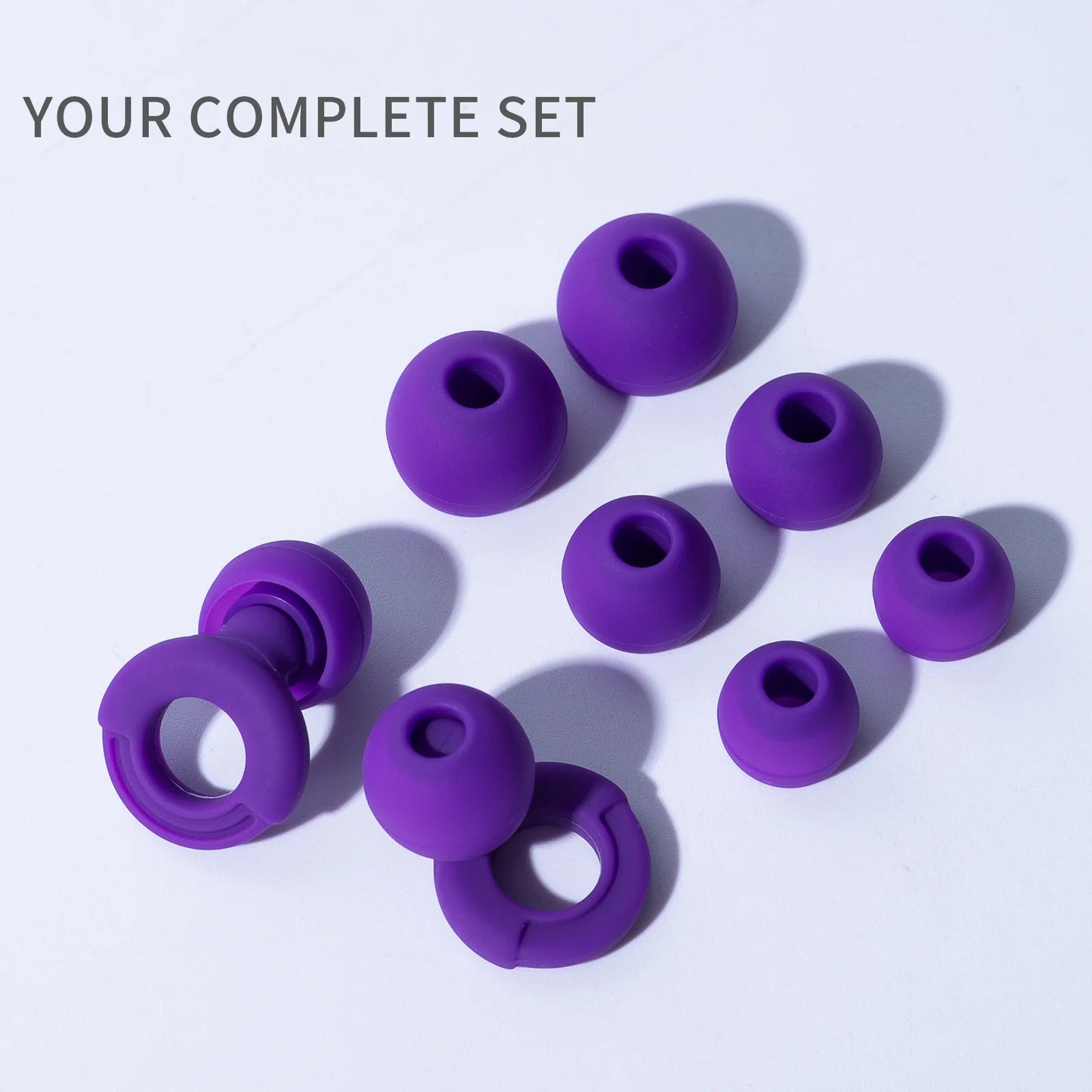 HUAK  03 Silicone Earplugs • Swimming & Sleep • Noise Reduction • Soundproof Hearing Protection • Reusable Loop Earplugs