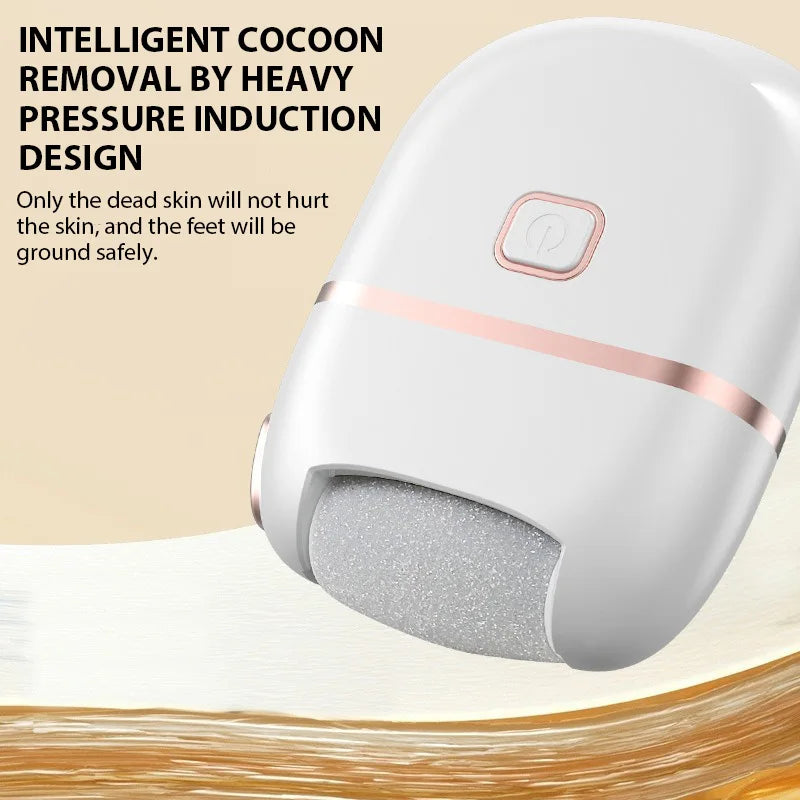 Rechargeable Electric Foot Grinder – Dead Skin Remover & Callus Scrubber Foot File for Dry, Cracked Feet Repair