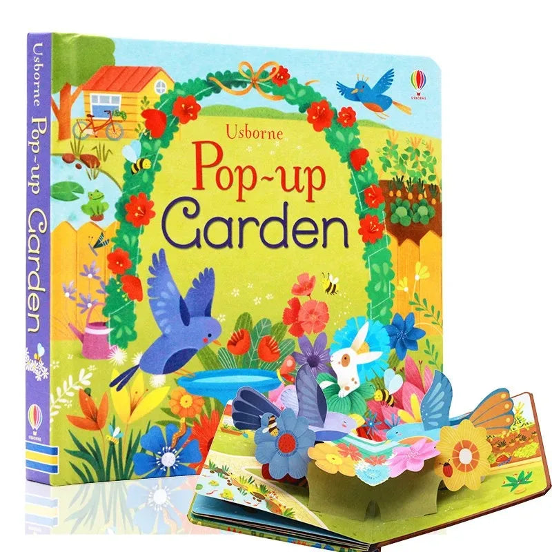Kids 3D Pop-Up Flap Picture Books – Fairy Tales & Bedtime Reading English Books