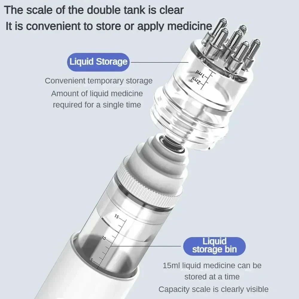 Portable Scalp Applicator Liquid Comb – Mini Liquid Massager Tool for Essential Oils & Hair Loss