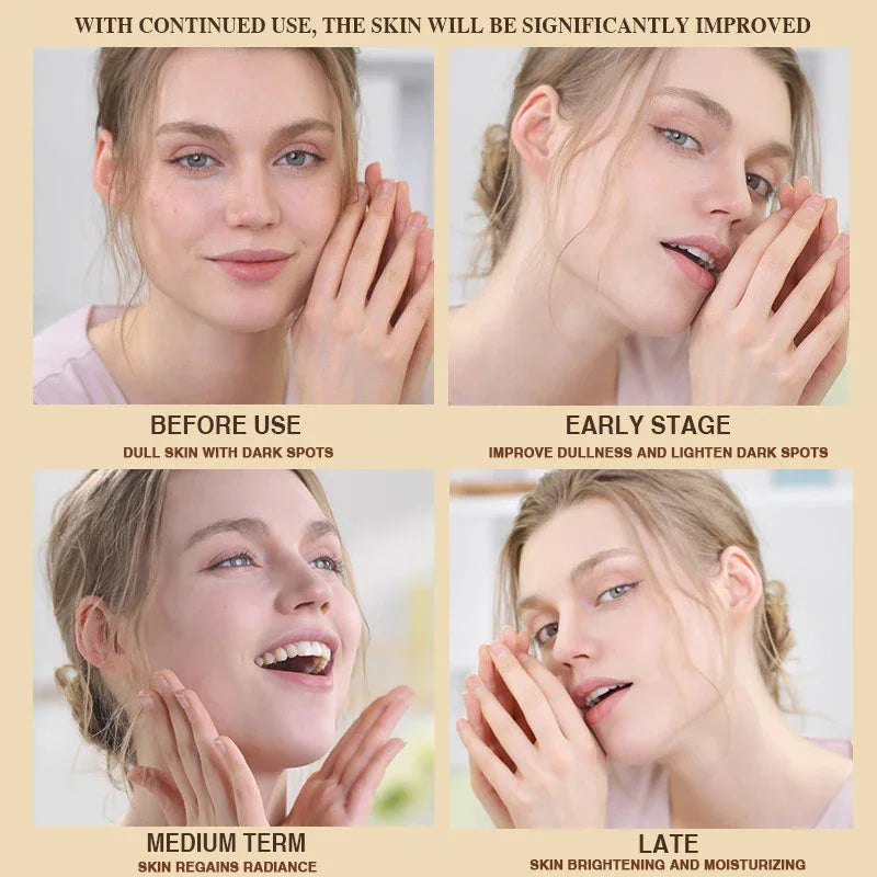 كريم مضاد للتجاعيد للعين والوجه - مرطب معزز للكولاجين، معزز لشد البشرة، ومقاوم للشيخوخة بخلاصة كورية