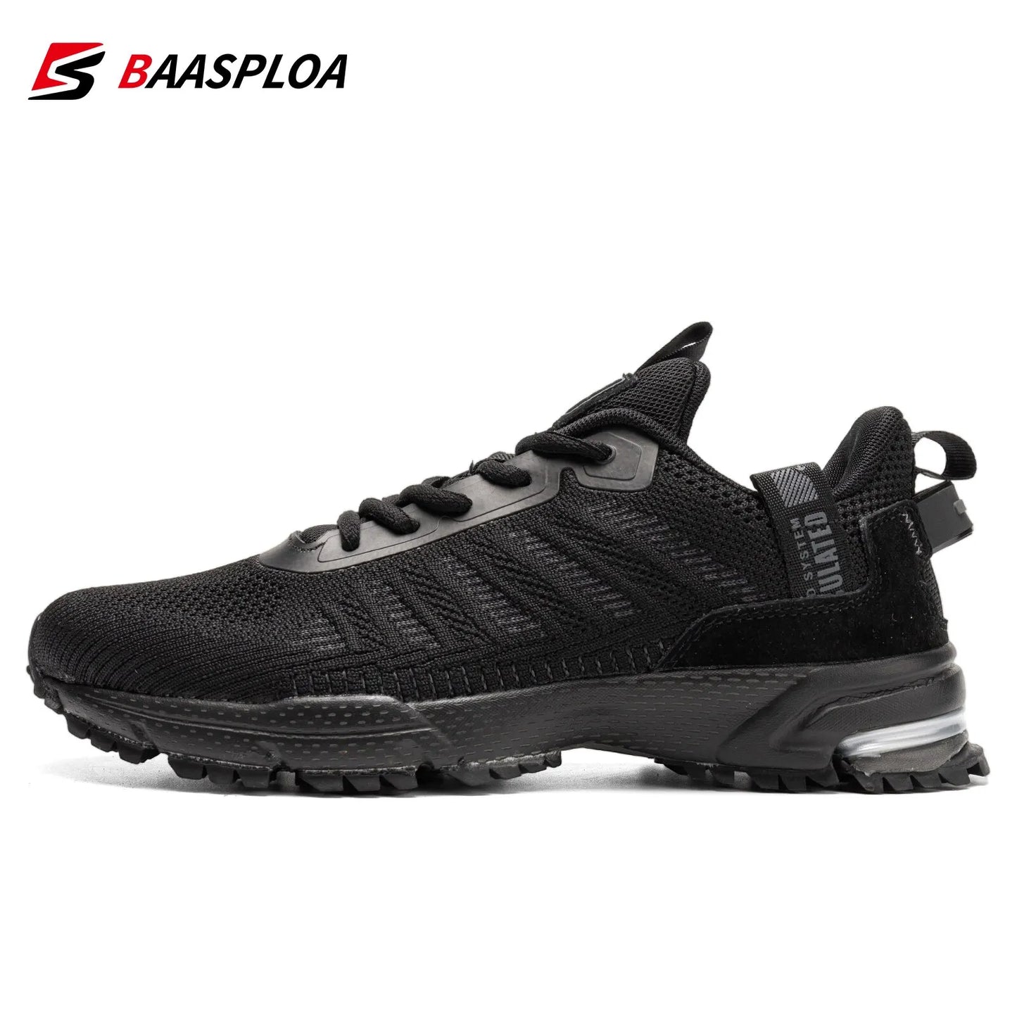 Baasploa Men’s Running Shoes – Lightweight Breathable Non-Slip Sneakers