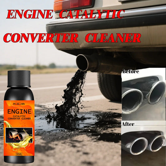 Catalytic Converter Cleaner Engine Carbon Remover Fuel Saver Engine Booster for Diesel Cars F21#VV