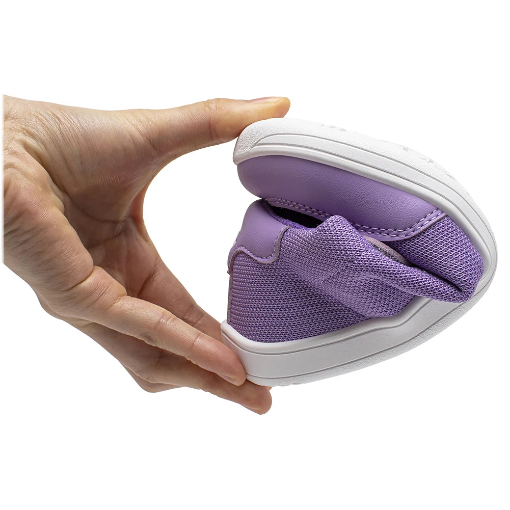 HOBIBEAR Kids Wide Toe Barefoot Shoes | Lightweight Minimalist Mesh & Leather Sneakers for Boys & Girls