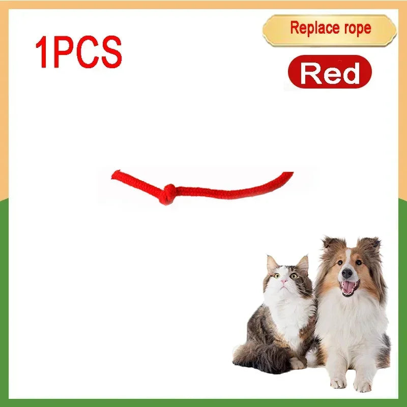 كرة لعبة تفاعلية قابلة لإعادة الشحن للحيوانات الأليفة مع ذيل محاكاة - تقليد الفئران لتدريب الكلاب والقطط