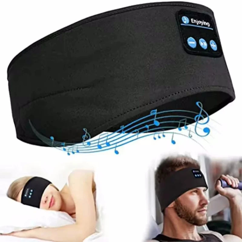 Bluetooth Sleep Mask with Headphones – Wireless Music Eye Mask for Comfortable Side Sleeping