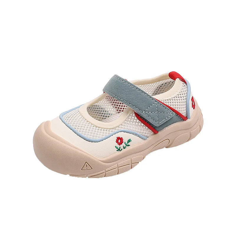 Kids Mesh Sandals | Breathable Anti-Slip Sports Shoes for Boys & Girls, Soft Casual Beach Wear