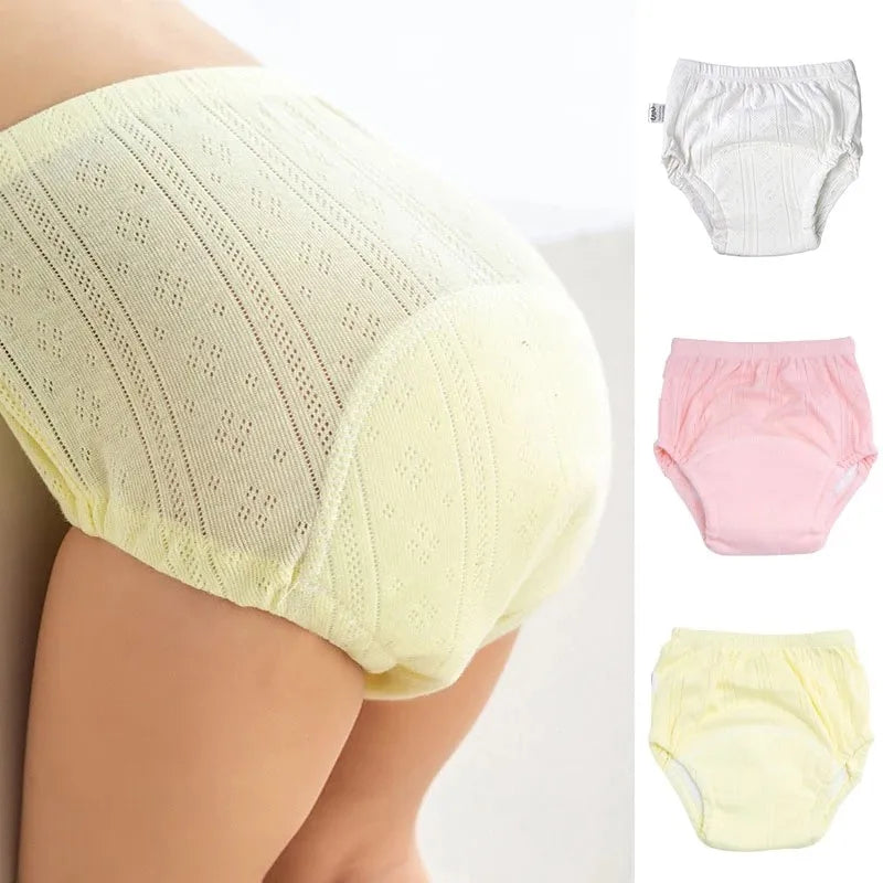 Baby Training Pants Reusable Cloth Diapers Washable Underwear Boys Girls Shorts