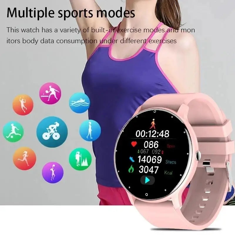 LIGE Women Smart Band Watch – Weather Forecast, Activity Tracker, Heart Rate Monitor, Sports Smart Watch