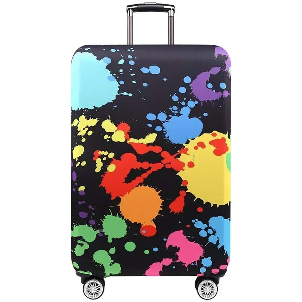 Luggage Cover Suitcase Protector | Washable Travel Accessories for 18-32 Inch Suitcases | Prevent Scratches & Dirt