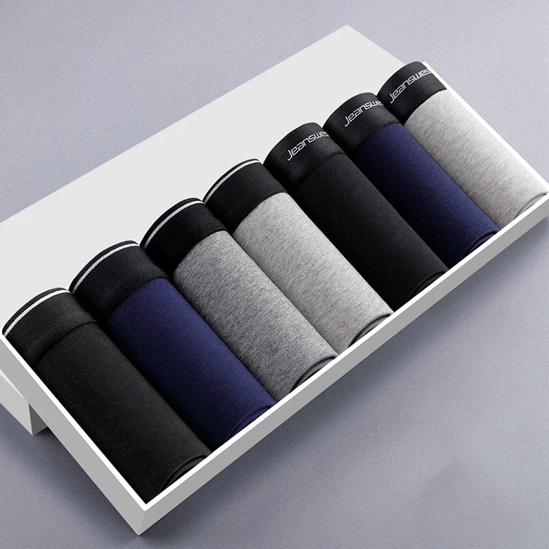 2/3/4/7PCS Men's Boxer Underwear | Pure Cotton Breathable Comfortable Boxershorts | Underpants for Men L-5XL