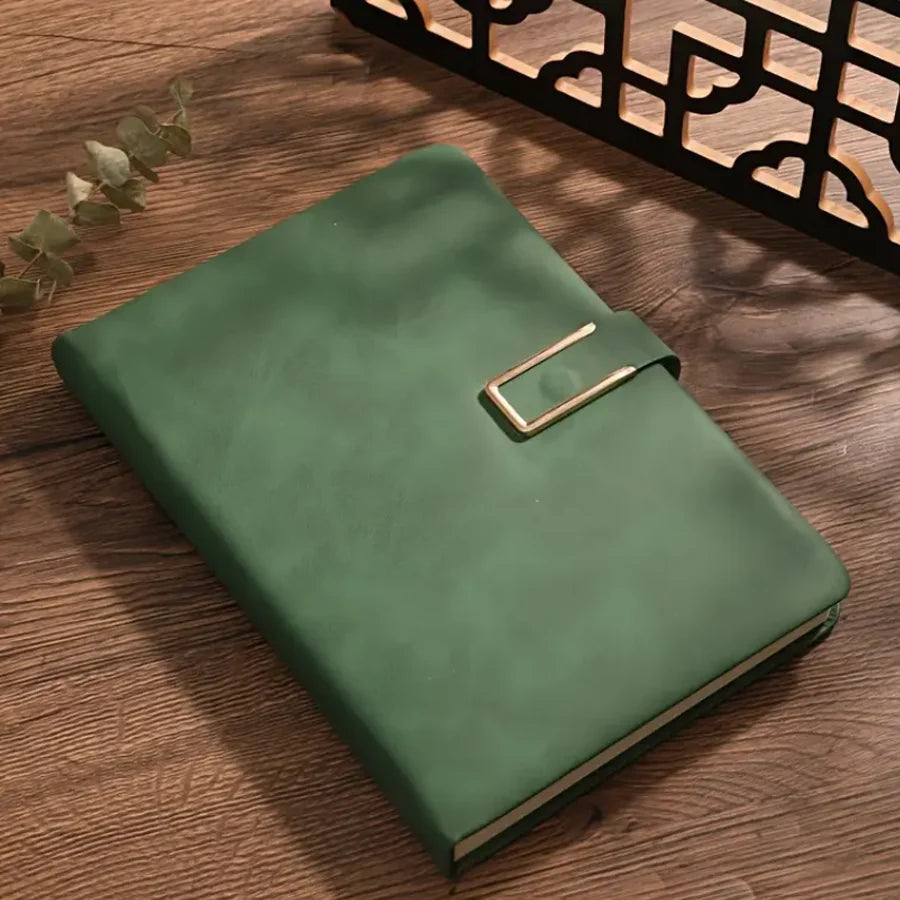 A5 Retro Notebook Soft Leather Cover 200/360 Pages Agenda for Students Business Office School Stationery Supplies