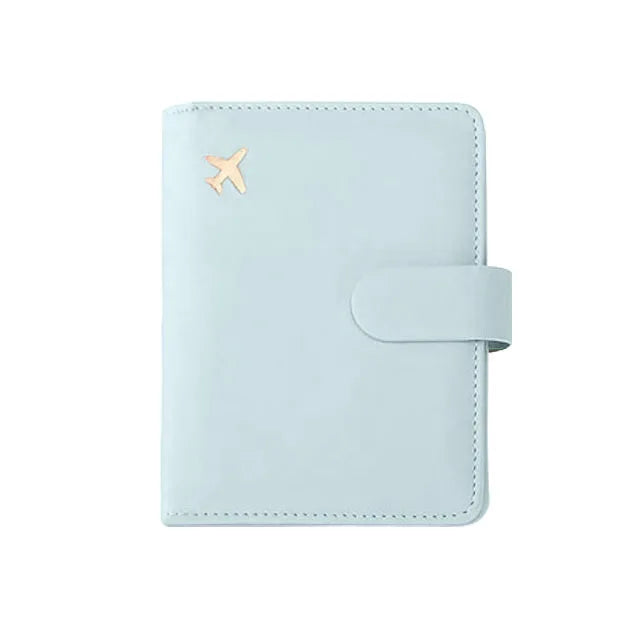 Leather Passport Holder – Waterproof Travel Wallet for Men & Women