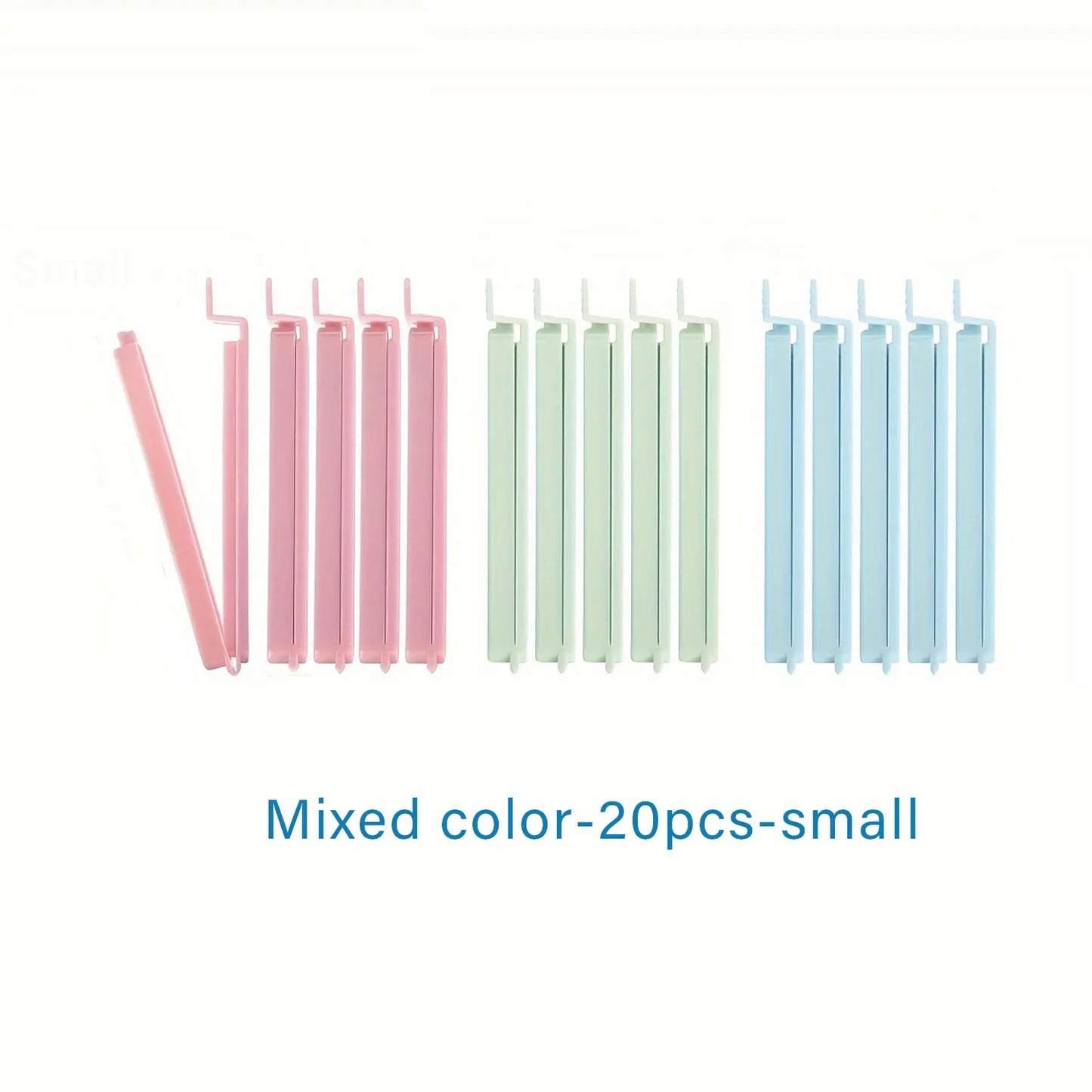 5/10/20Pcs Kitchen Storage Bag Clips – Portable Food Snack Sealer Clamps, Plastic Sealing Tool for Home Kitchen