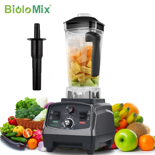 BioloMix 2200W Heavy Duty Blender 3HP Mixer Juicer Food Processor 2L BPA Free