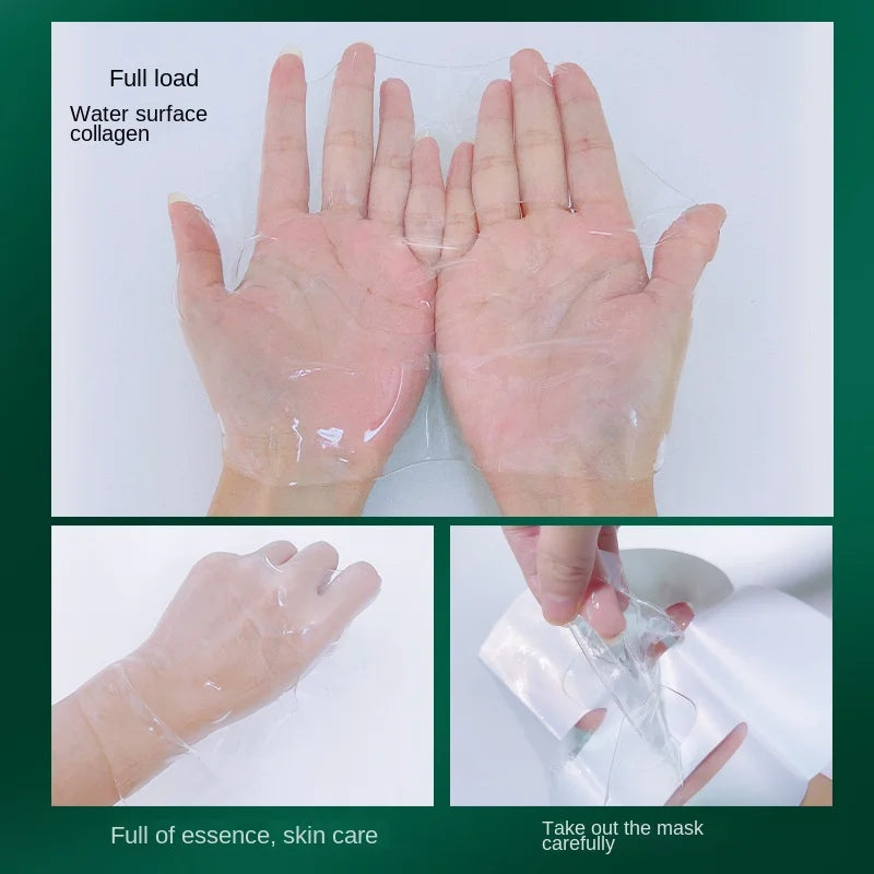 قناع كولاجين الأعشاب البحرية الكريستالي - قناع هلامي مرطب للوجه للعناية بترطيب وتجديد البشرة (30 مل لكل قناع)