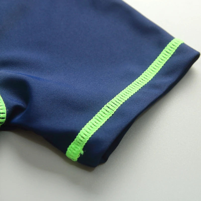 Kids UV Rashguard Swim T-Shirt Boys Girls Short Sleeve Bathing Suit 3-11 Years