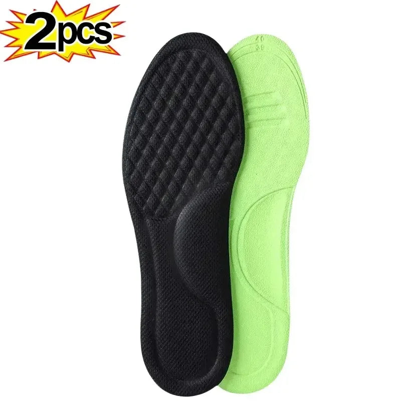 2/10pcs Soft Memory Foam Orthopedic Insoles – Antibacterial, Sweat-Absorbing Shoe Inserts for Sports & Daily Comfort