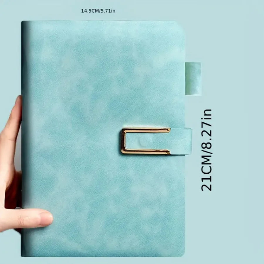 A5 Retro Notebook Soft Leather Cover 200/360 Pages Agenda for Students Business Office School Stationery Supplies