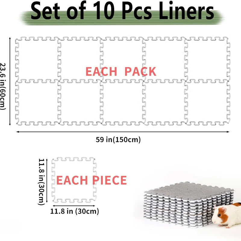 Pet Warming Pad – Soft EVA Foam Sleeping Mat for Guinea Pigs, Rabbits & Small Pets