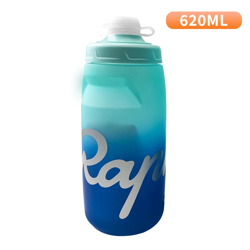 زجاجة مياه رافا لركوب الدراجات - زجاجة رياضية خفيفة الوزن مقاومة للتسرب وقابلة للضغط 620 مل/750 مل