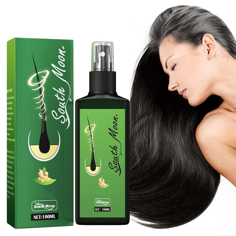 رذاذ الزنجبيل لنمو الشعر 100 مل - مصل طبيعي للعناية بالشعر لتغذية وإصلاح الشعر التالف