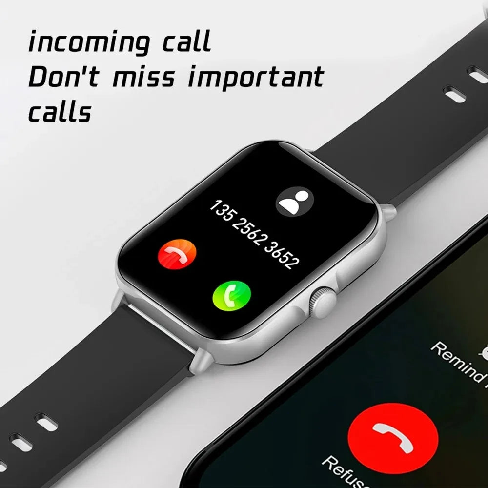 2025 2.01″ Smart Watch – Bluetooth Call, Music Playback, Fitness Tracker, Sport & Waterproof Watch for Men & Women, iPhone & Android