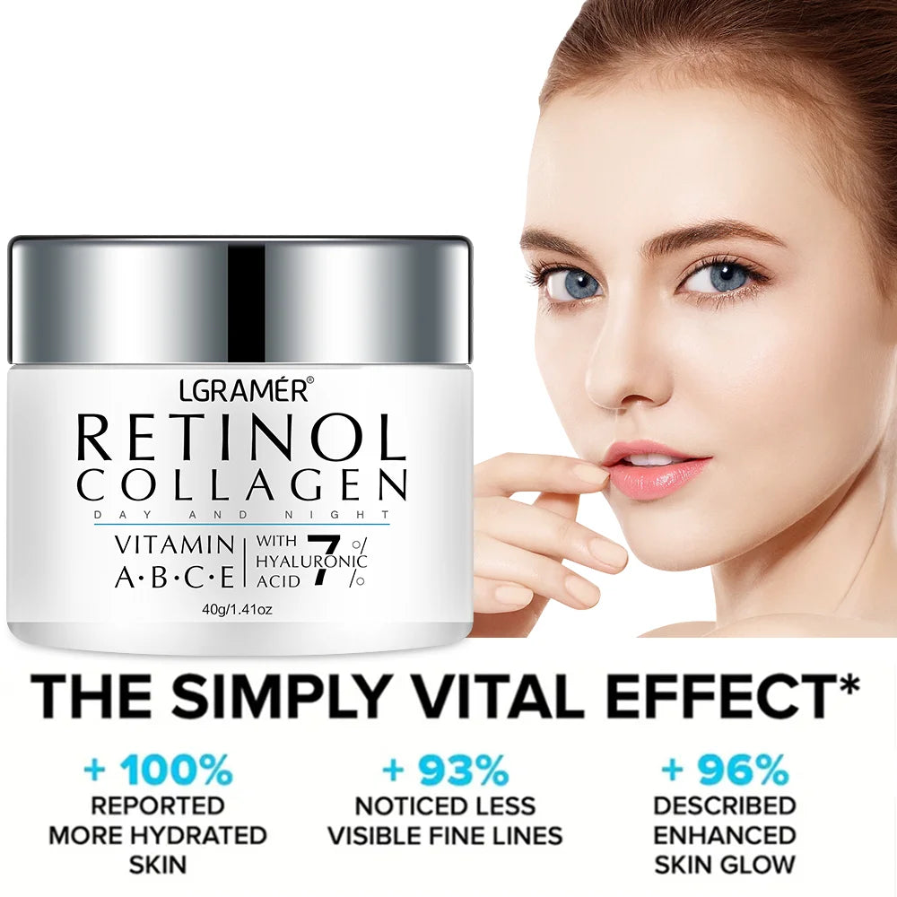 Retinol Wrinkle Remover Face Cream – Firming, Lifting, Moisturizing & Anti-Aging Skin Repair