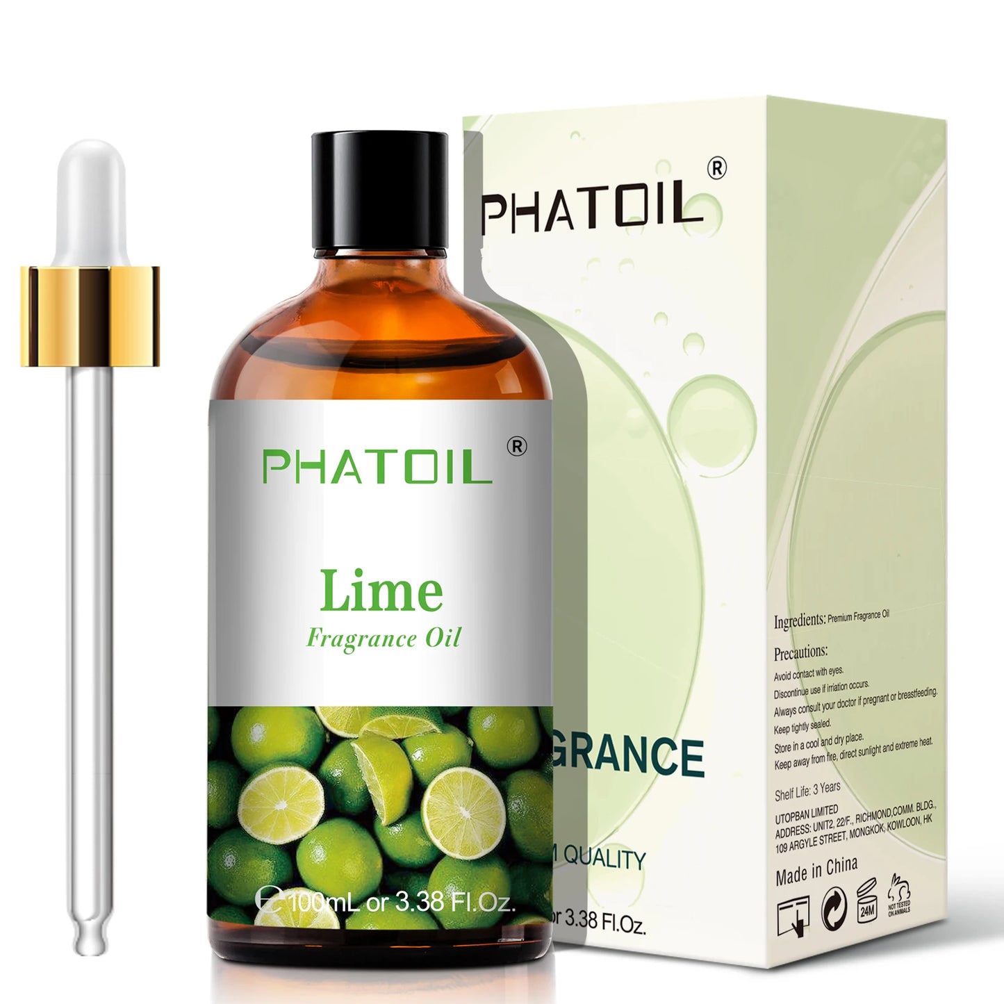 PHATOIL 100ml Sweet Fruity Fragrance Oil – Coconut, Vanilla, Strawberry & More for Diffusers & Candles