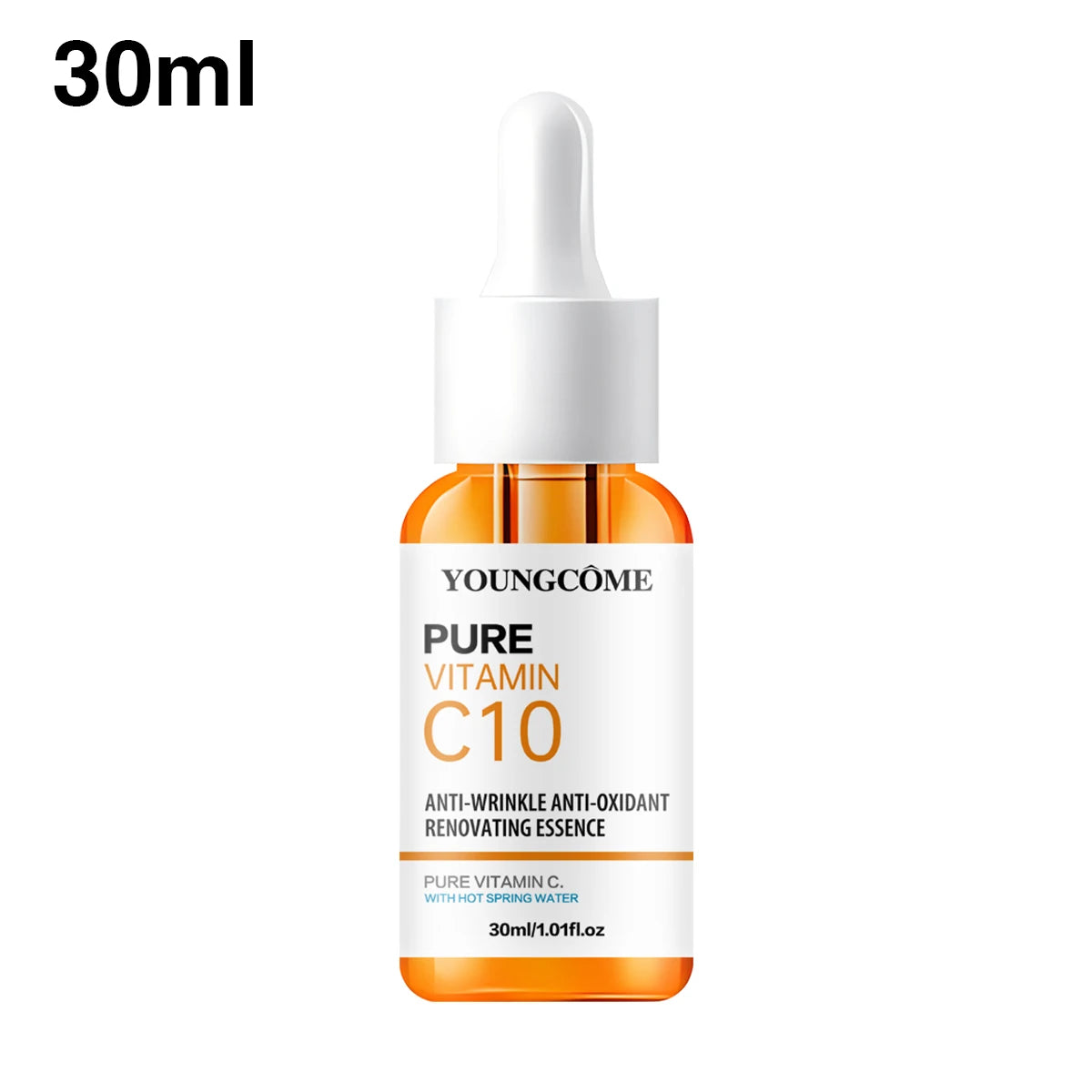 Vitamin C Facial Essence – Brightening Serum with Hyaluronic Acid for Moisturizing, Fine Line Repair & Dull Skin Care