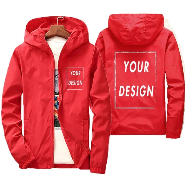 Men’s Autumn Waterproof Windbreaker – Warm Big Size 7XL Custom Logo Outdoor Jacket