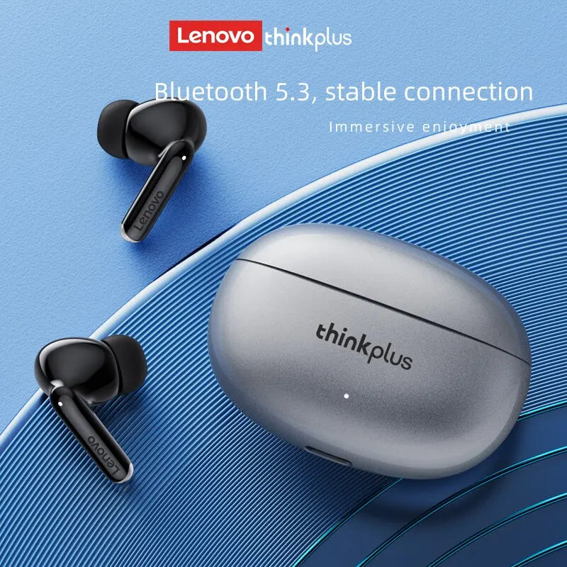 Original Lenovo XT88 TWS Earphones | Bluetooth 5.3 Wireless Earbuds with Dual Mic, Noise Reduction & HiFi Bass
