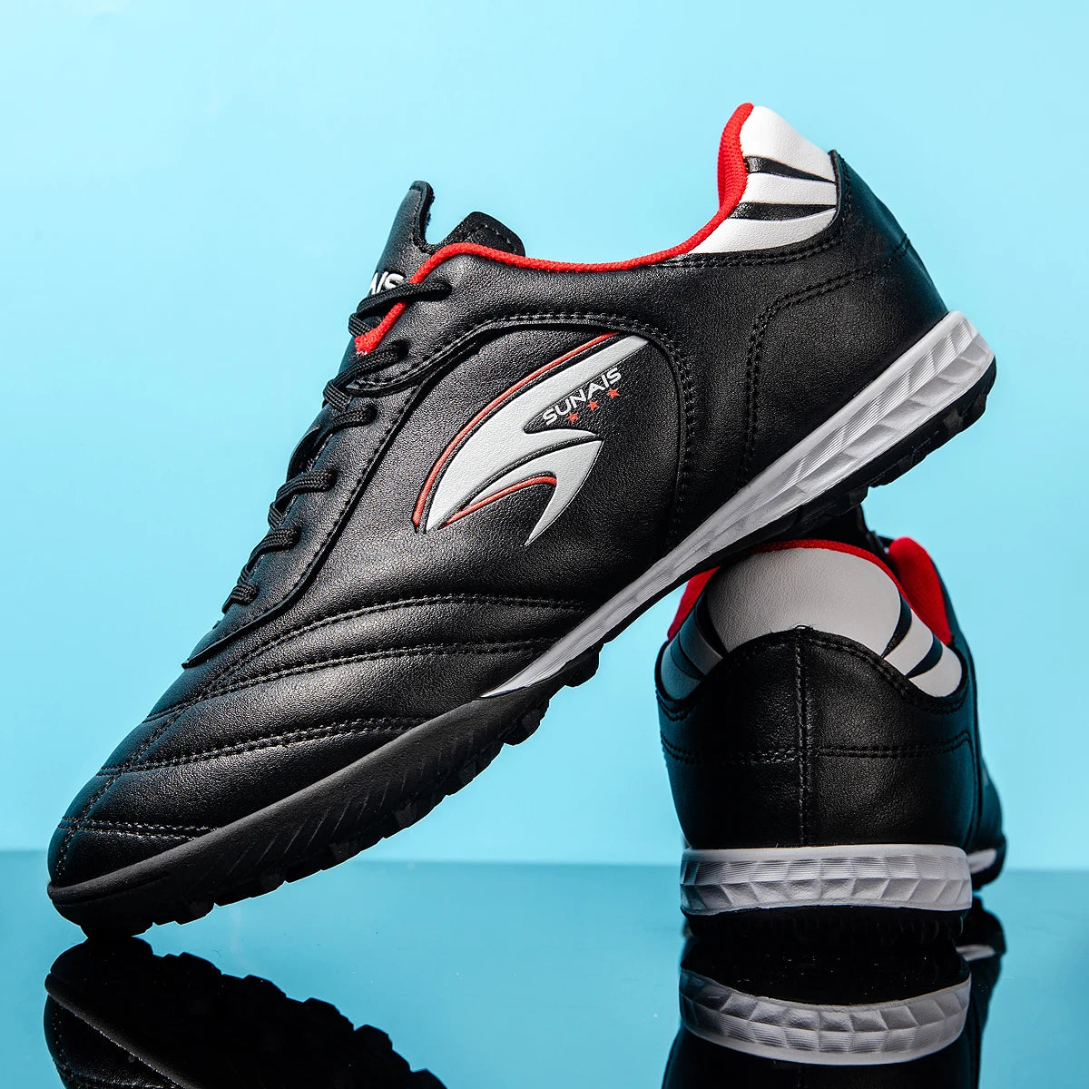 Professional Men's Soccer Shoes – TF Short Nail Outdoor Sports Shoes for Artificial Turf Training & Grip