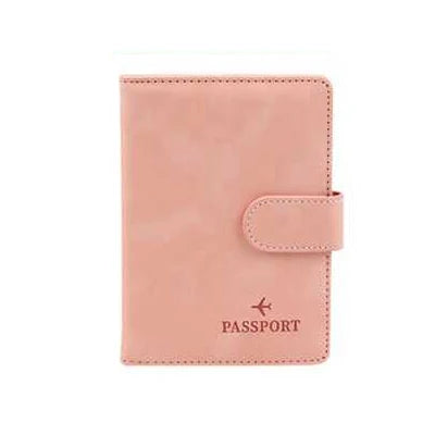 Leather Passport Holder – Waterproof Travel Wallet for Men & Women