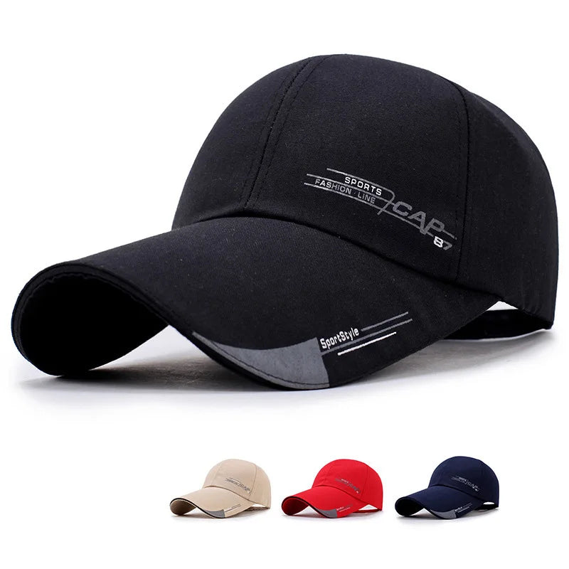 Unisex Solid Color Baseball Cap – Sports, Casual & Outdoor Hip-Hop Sun Hat for Men & Women