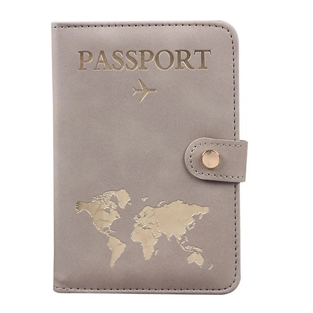 Travel Passport Holder & Card Wallet – Essential Organizer for Men & Women