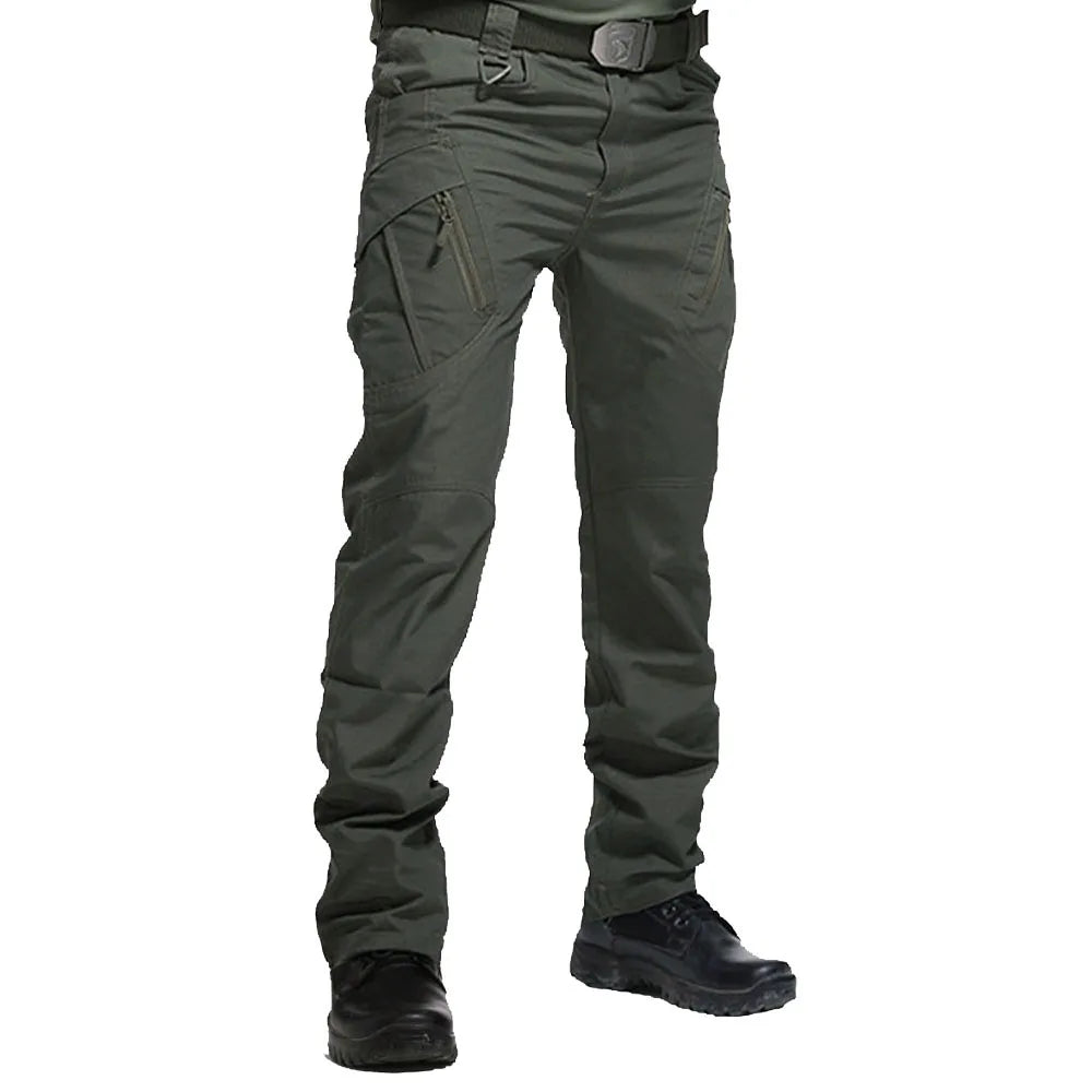 City Tactical Cargohose – Outdoor-Wanderhose mit Tarnmuster, Militär-Jogginghose mit vielen Taschen