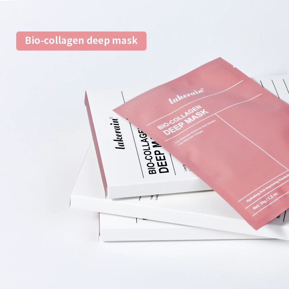 Bio-Collagen Deep Hydrogel Mask – Hydrating Overnight Face Mask for Firming, Elasticity & Pore Minimizing