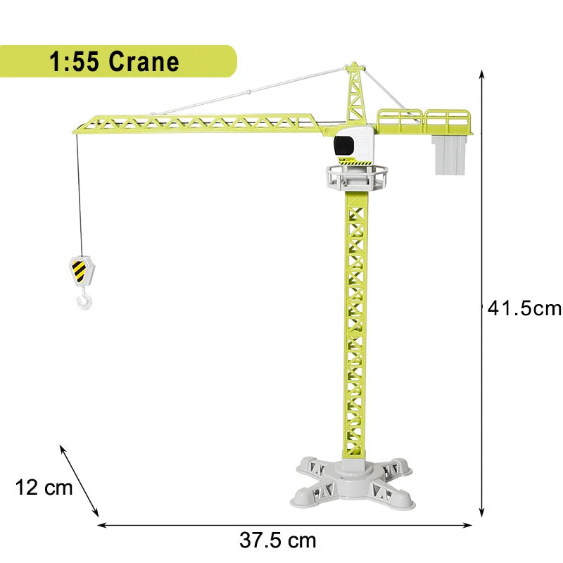 Engineering Diecast Trucks – Alloy Tractor, Excavator & Crane Toys for Boys