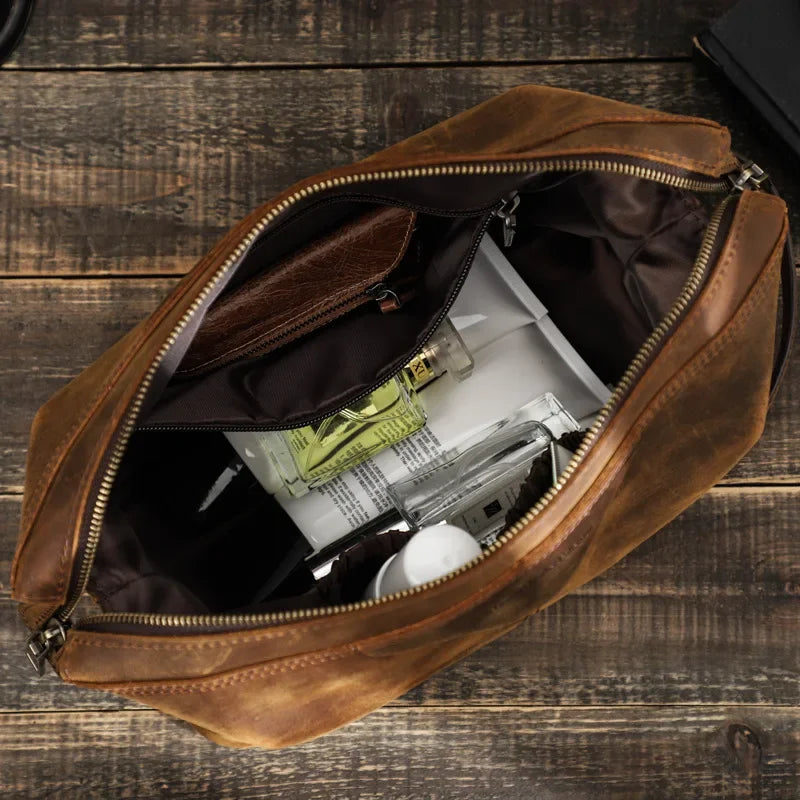 Toiletry Bag with Hook | Multi-Functional Waterproof Cosmetic Storage Bag for Men & Women | Travel Hand Wash, 3 Colors