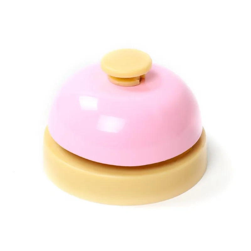 New Metal Hand Bell – Durable Hand-Press Service Bell for Table Games, Clapping Signals & Toy Accessories