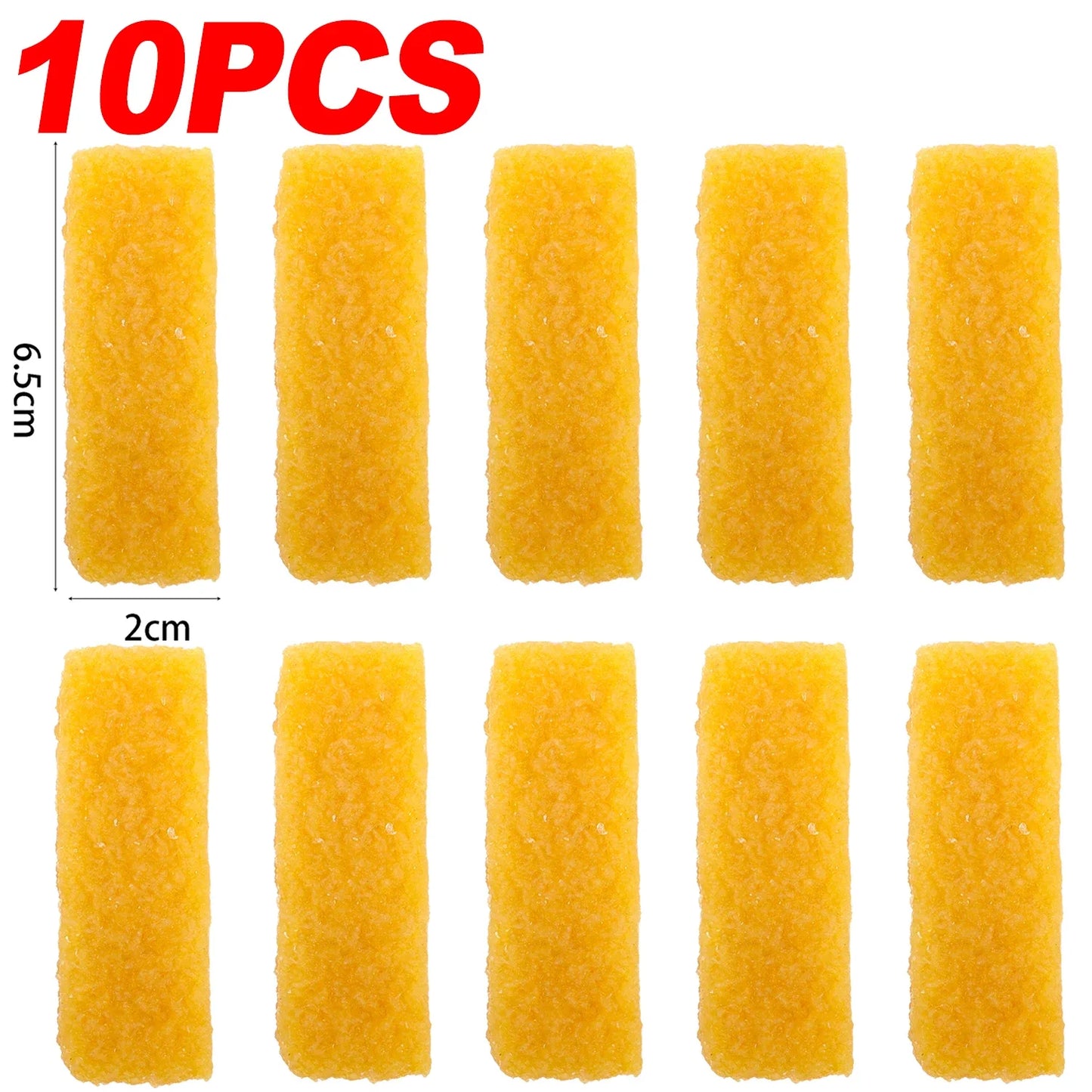 ممحاة تنظيف الأحذية الطبيعية - كتلة مطاطية للعناية بالجلد المدبوغ والأحذية الطويلة والجلد (1-20 قطعة)