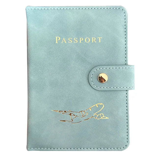 Travel Passport Holder & Card Wallet – Essential Organizer for Men & Women