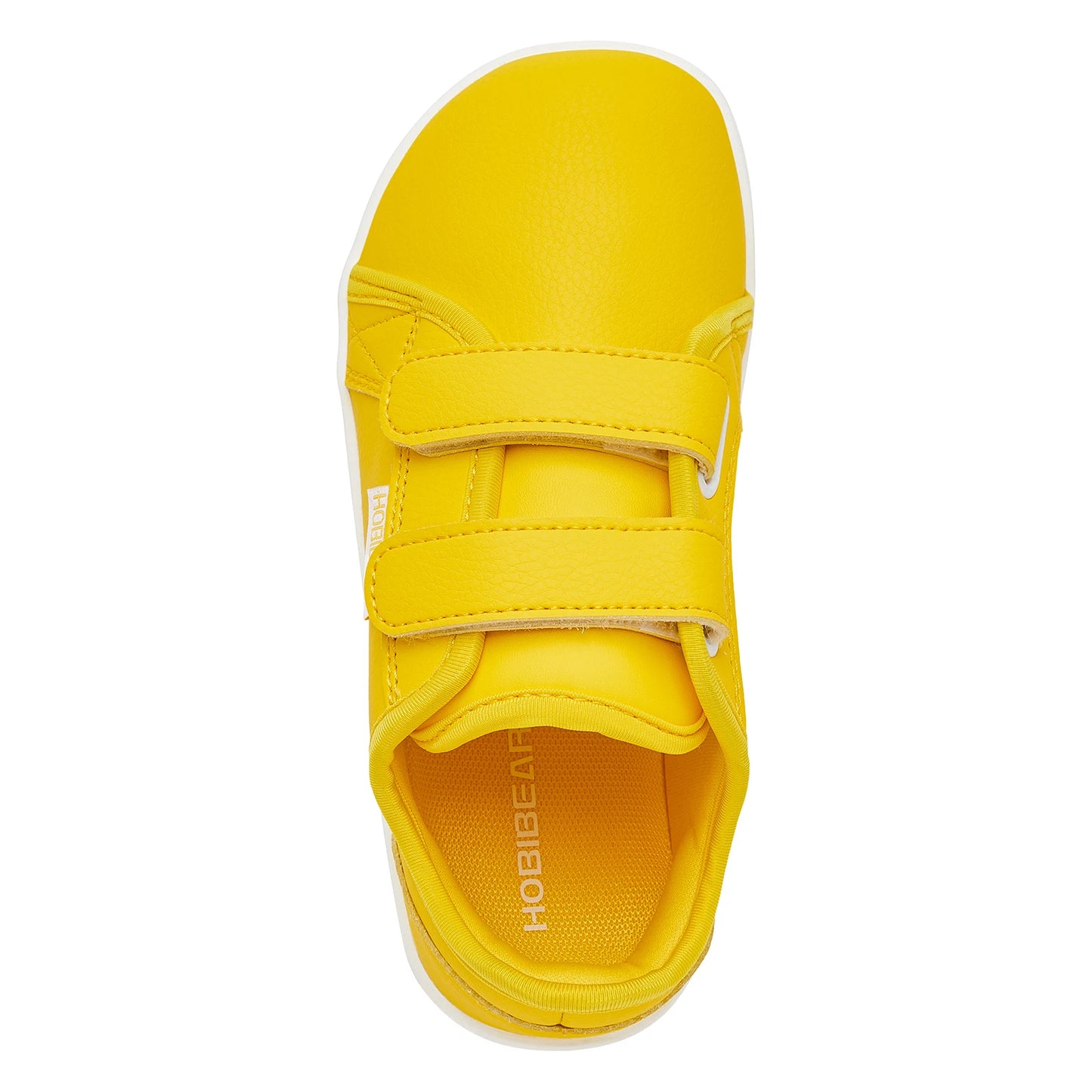 HOBIBEAR Kids Barefoot Sneakers – Minimalist Wide Toe Shoes with Hook & Loop | Artificial Leather