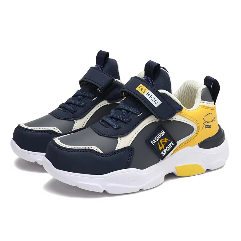Four Seasons Boys' Sports Shoes | Lightweight Breathable Kids Sneakers