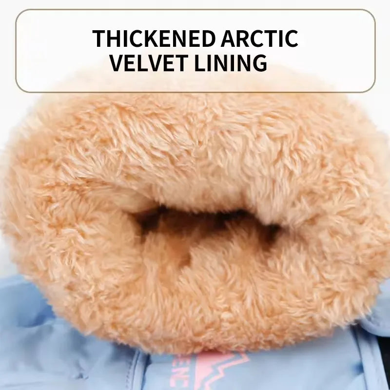 Unisex Winter Ski Gloves – Thick Waterproof Windproof Riding & Outdoor Sports Gloves with Tightened Cuffs and Touchscreen Design