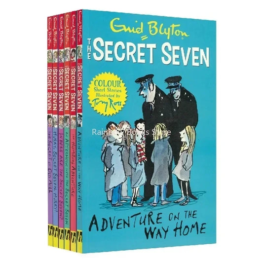 6-Book Enid Blyton Secret Seven Set – Adventure, Detective & Short Fiction English Children’s Stories