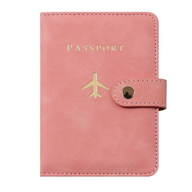 Travel Passport Holder & Card Wallet – Essential Organizer for Men & Women