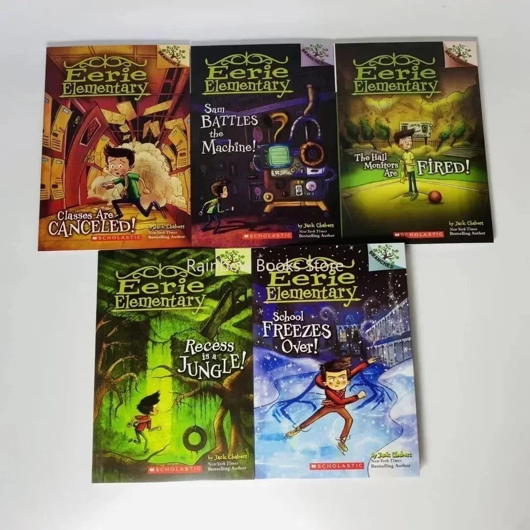 Eerie Elementary 10-Book Set – English Children's Picture & Comic Story Books