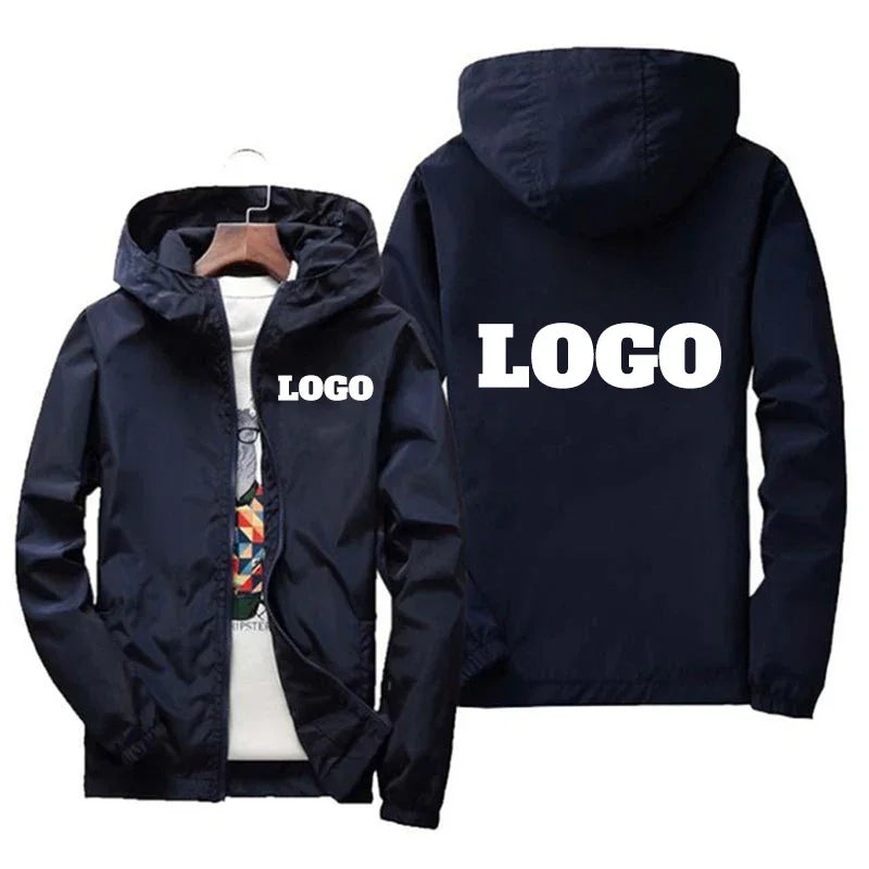 Men’s Autumn Waterproof Windbreaker – Warm Big Size 6XL Custom Logo Outdoor Jacket
